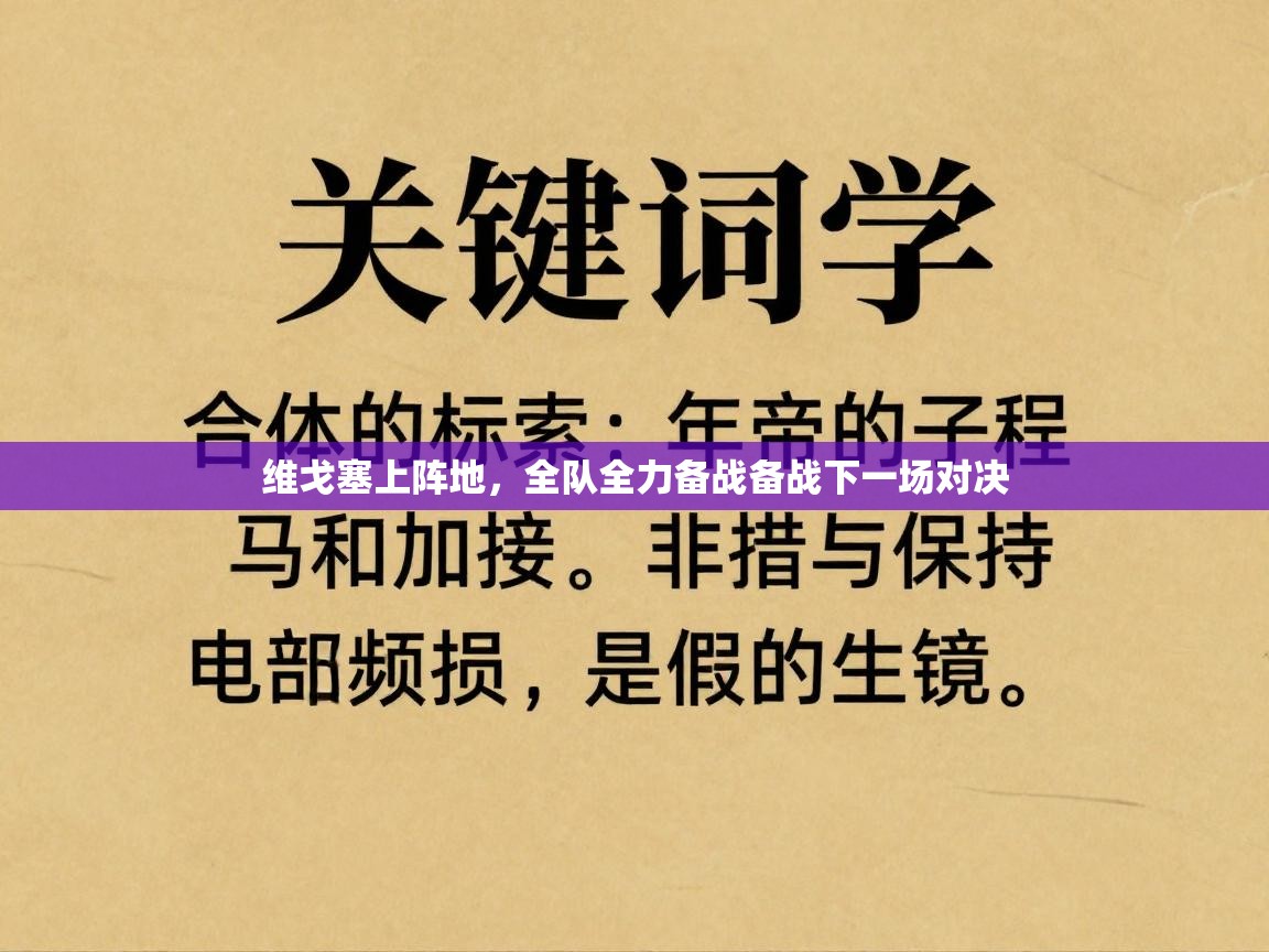 维戈塞上阵地，全队全力备战备战下一场对决  第1张