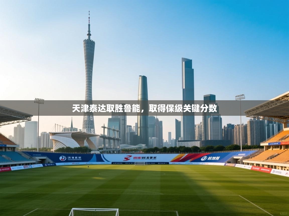 天津泰达取胜鲁能，取得保级关键分数  第2张